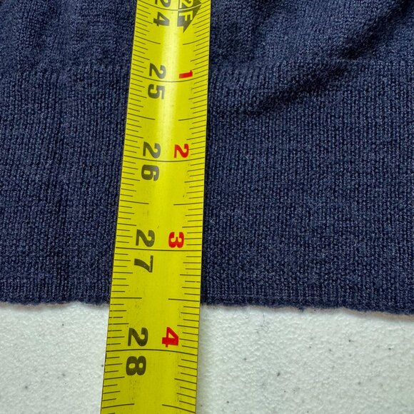 Peter Millar Sweater Mens XL Blue Wool Silk Blend Grandover Resort Golf Preppy‎ - Picture 12 of 13